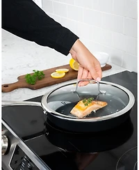 Alva Maestro Nonstick Stainless Steel Frying Pans with Lid
