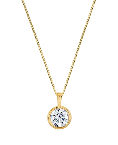 Sirena Lab Grown Energy Diamond Pendant Necklace (2 ct. t.w.) in 14K White Gold (also in 14K Yellow Gold)