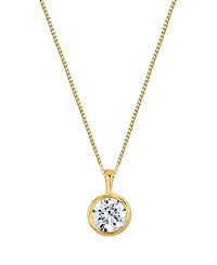 Sirena Lab Grown Energy Diamond Pendant Necklace (2 ct. t.w.) in 14K White Gold (also in 14K Yellow Gold)