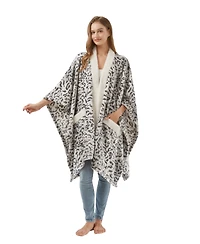 Premier Comfort Cozy Plush Printed Wrap, 50" x 70", Exclusively at Macy's