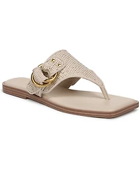 Franco Sarto Women's Mavie Open Toe Thong Sandals