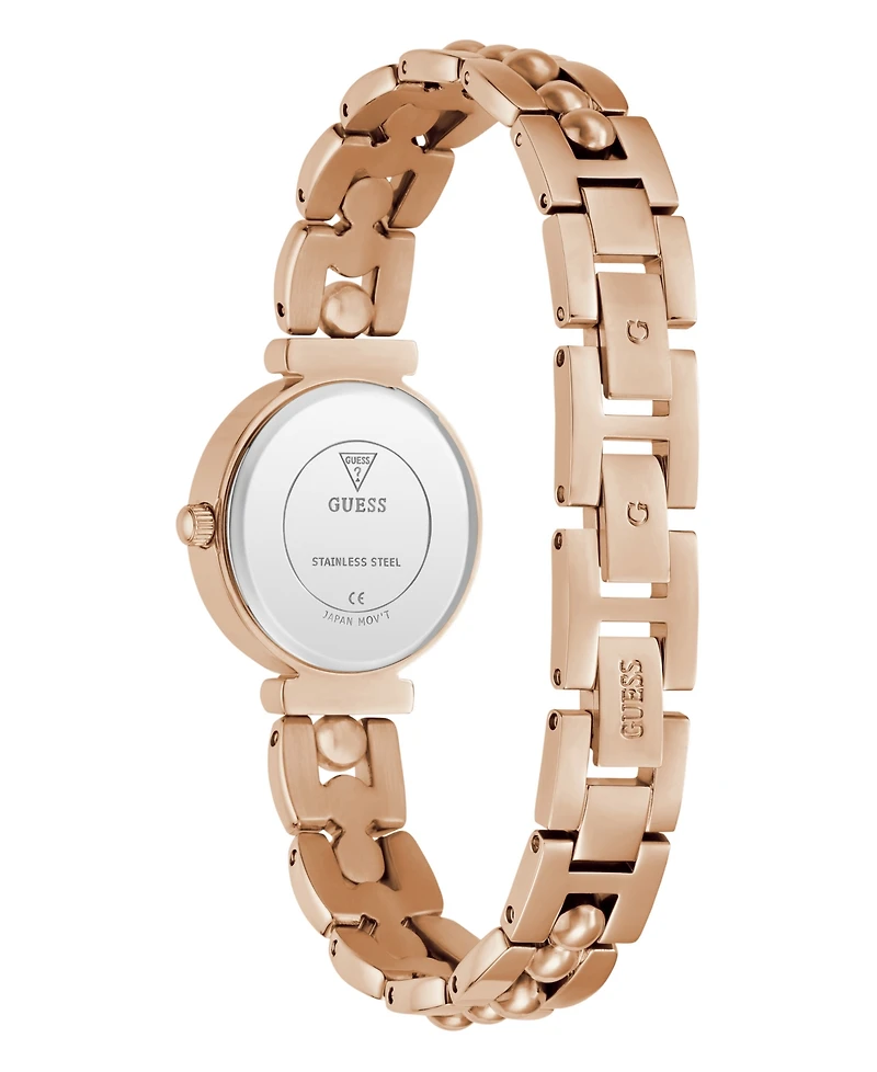 Guess Women's Rose Gold-Tone Analog Watch, 26mm