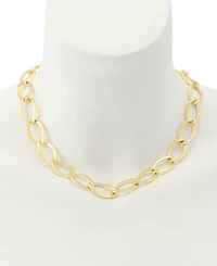 Robert Lee Morris Soho Gold Link Collar Necklace