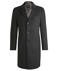 Boss by Hugo Men's Virgin Wool Cashmere Slim-Fit Coat