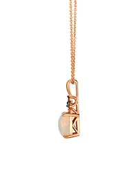 Le Vian Opal (0.75 ct. t.w.), Vanilla and Chocolate Diamond Pendant Necklace (0.08 ct. t.w.) in 14k Strawberry Gold