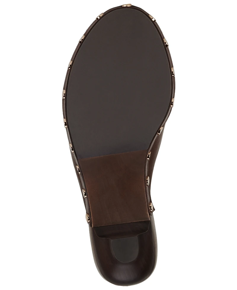 Jeffrey Campbell Women's Cloguette Wooden Platform Slip-On Clogs