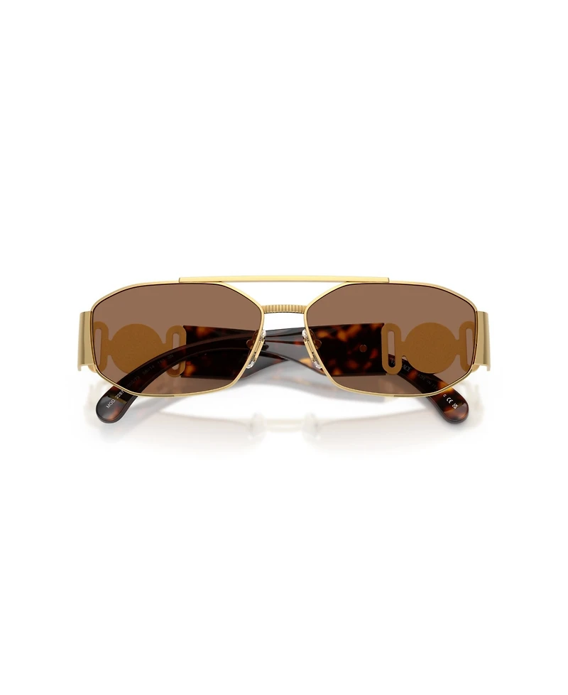 Versace Men's Geometric Sunglasses
