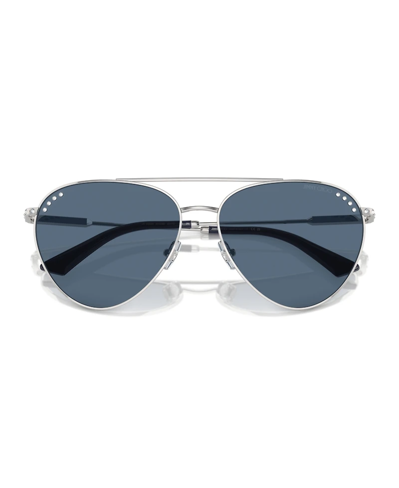 Jimmy Choo Women's Pilot Sunglasses, JC4002B