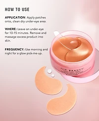 JLo Beauty That First Take Define and Depuff Eye Mask with Spatula