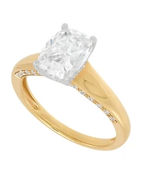 Grown With Love Lab Grown Diamond Ring (2-1/4 ct. t.w.) in 14K Yellow and White Gold