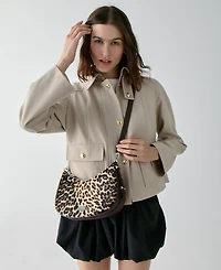 kate spade new york Liv Downtown Leopard Convertible Shoulder Bag