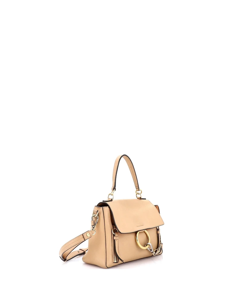 Pre-Owned Chloe Small Faye Day Bag Leather