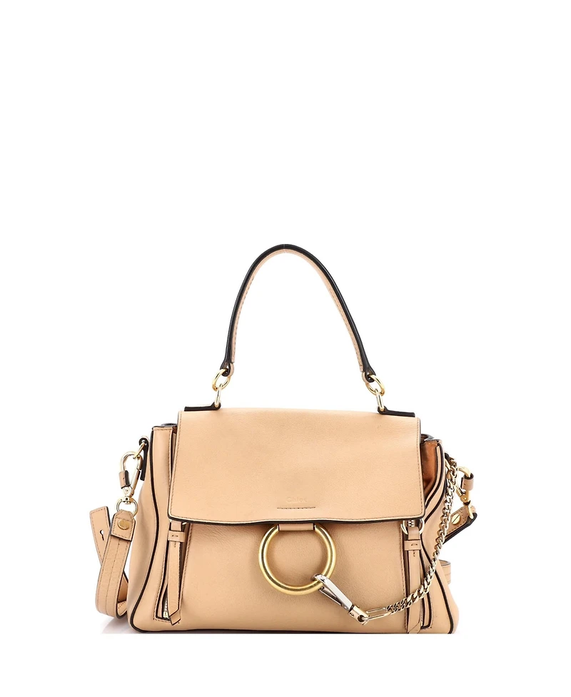 Pre-Owned Chloe Small Faye Day Bag Leather