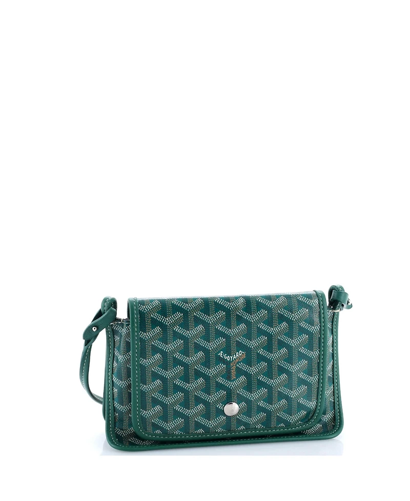 Pre-Owned Goyard Plumet Clutch Wallet Coated Canvas