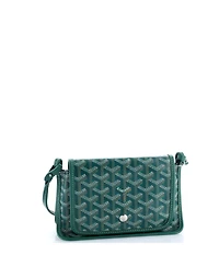 Pre-Owned Goyard Plumet Clutch Wallet Coated Canvas