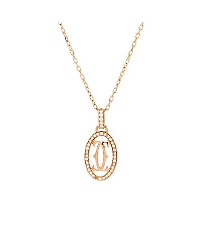 Pre-Owned Cartier Double C de Cartier Pendant Necklace