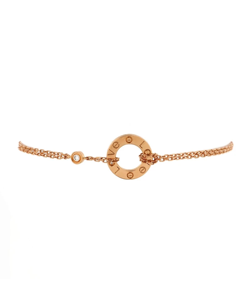 Pre-Owned Cartier 2 Diamonds Love Bracelet