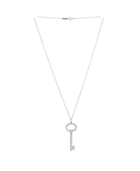 Pre-Owned Tiffany & Co Oval Key Pendant Necklace