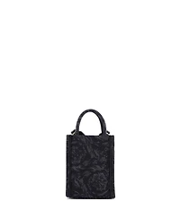 Pre-Owned Versace Mini Athena Tote Barocco Jacquard