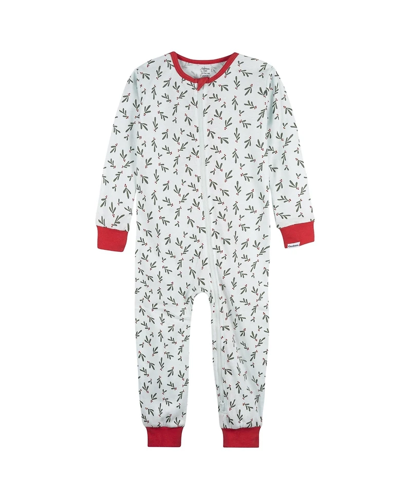Gerber Baby Girls 2-Pack Snug Fitting Footless Pajamas