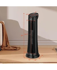 Sugift 1500W Ptc Fast Heating Space Heater with Remote Control