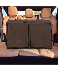 Skonyon Double Compartment Pet Carrier with 2 Removable Hammocks