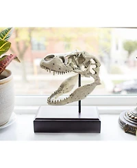 Surreal Entertainment Jurassic World Tyrannosaurus Rex Skull Resin Replica - 9x8-Inch TRex Dinosaur Head Statue