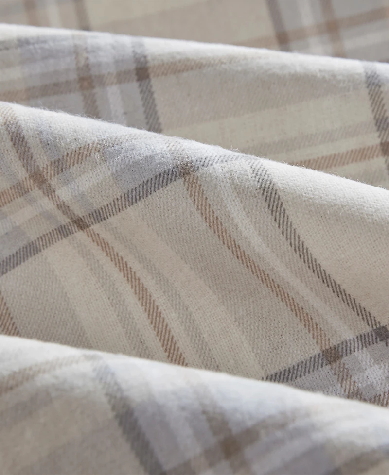 Woolrich Printed Flannel 3-Pc. Sheet Set, Twin