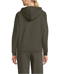 Lands' End Women's Serious Sweats Hooded Sweatshirt