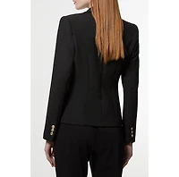 Karen Millen Women's Tailored Button Military Blazer