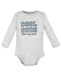 Hudson Baby Boys Cotton Layette Set, Cool Skateboard Dino, 9-12 Months