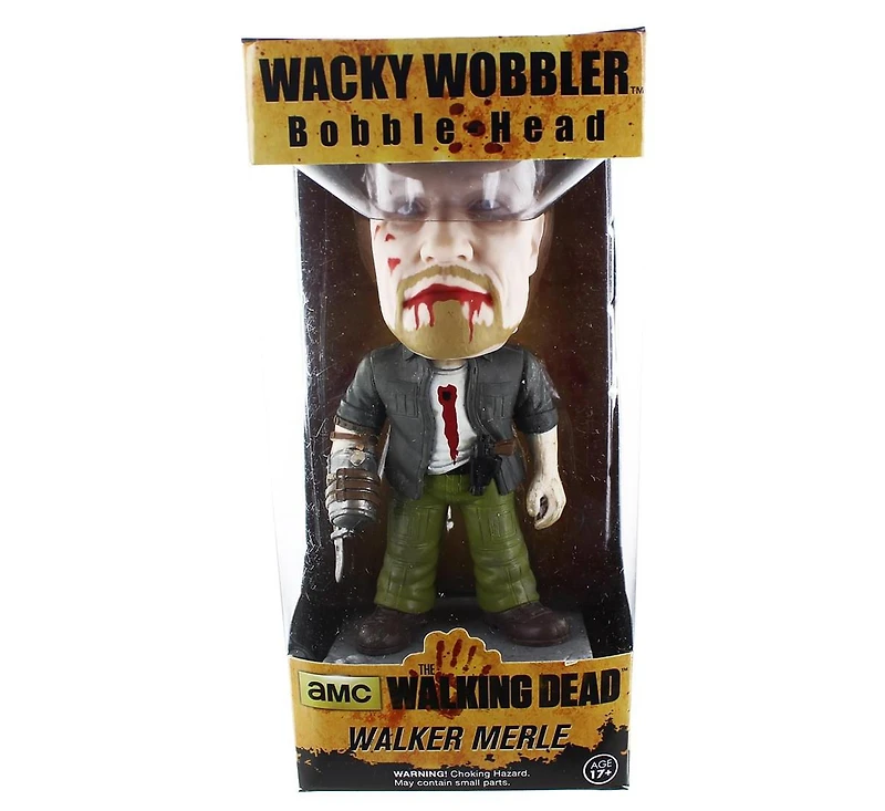 Funko The Walking Dead Wacky Wobbler Bobble Head Zombie Merle