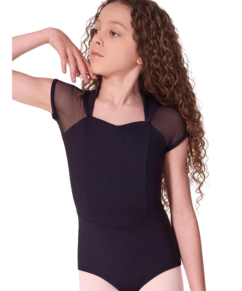 Capezio Juniors' Soft Elegance Corset Short Sleeve Leotard - Tween