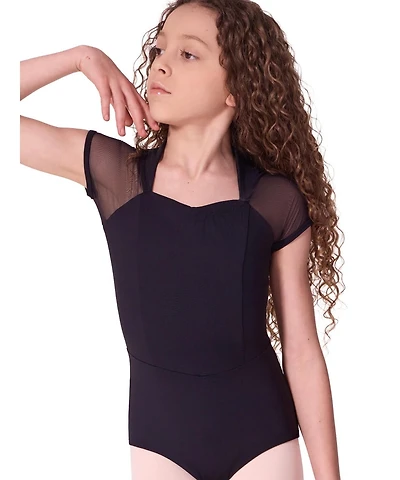 Capezio Juniors' Soft Elegance Corset Short Sleeve Leotard - Tween