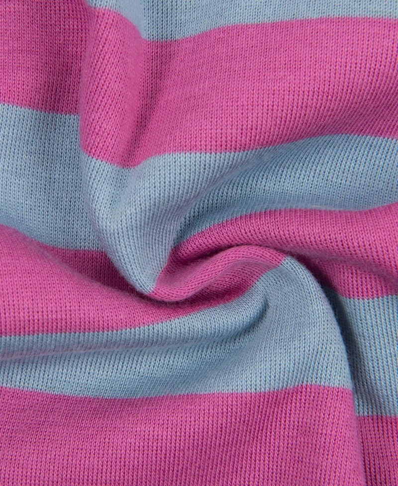Leveret Boys' and Girls' Holiday Striped Cotton Top Pants, 2-Piece Set