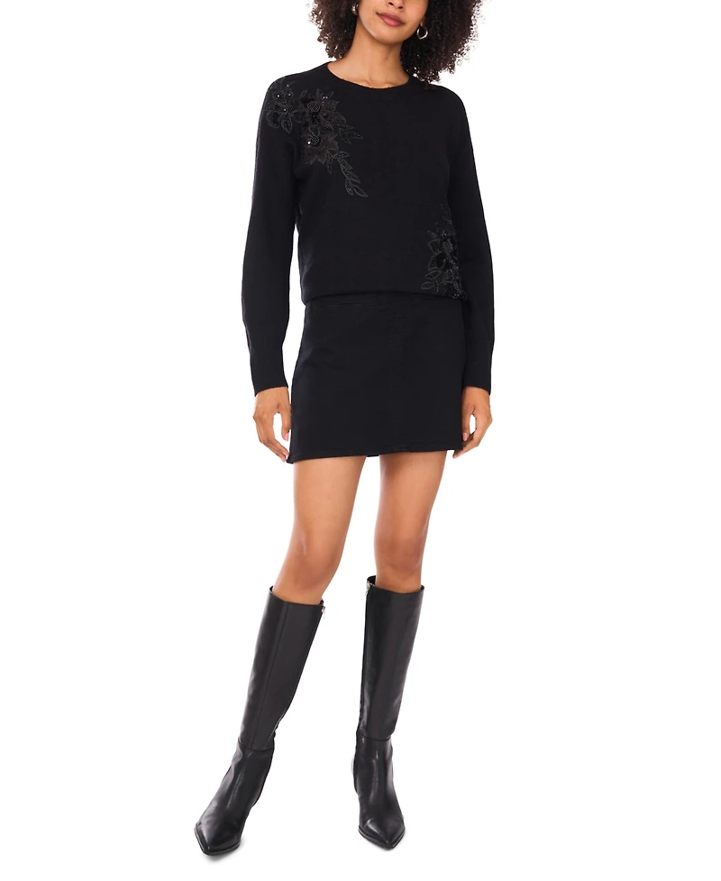 Vince Camuto Women's Embellished Sweater