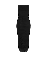 City Chic Women's Halo Ruched Midi Dress