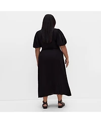 City Chic Women's Davina Plain Dress