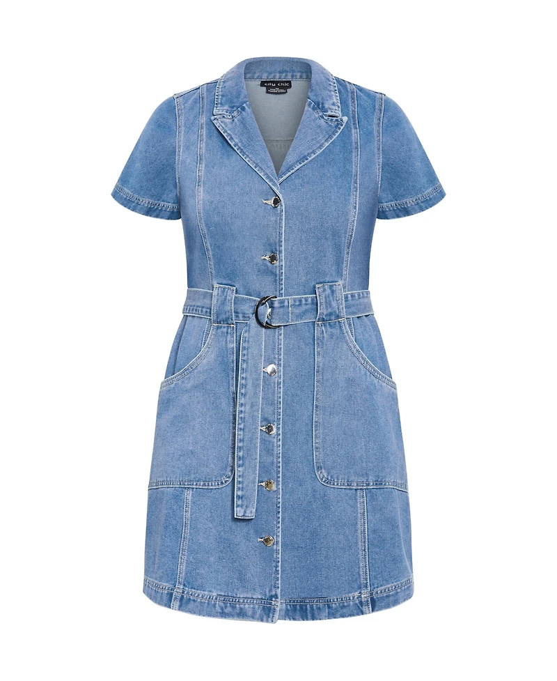 City Chic Women's Melina Dress