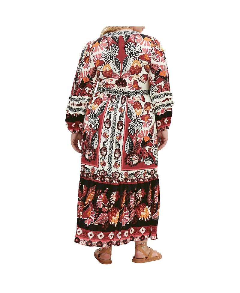 City Chic Women's Malia Maxi Dress