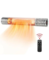 Sugift 1500W Indoorand Outdoor Electric Heater with 2 Power Settings