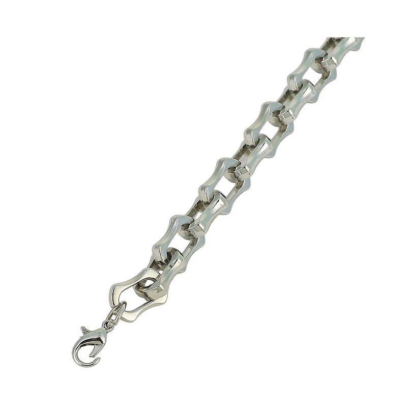 Women's The Bracket-Link Chain Bracelet - Chrome Silver