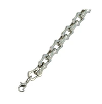Women's The Bracket-Link Chain Bracelet - Chrome Silver