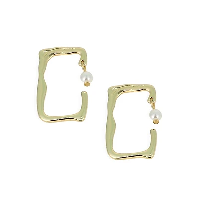 Women's The Cadre Drop Earrings - California Gold