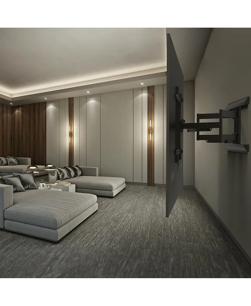 Kanto PMX800 Pro Series Full Motion Tv Wall Mount for 55"-120" TVs