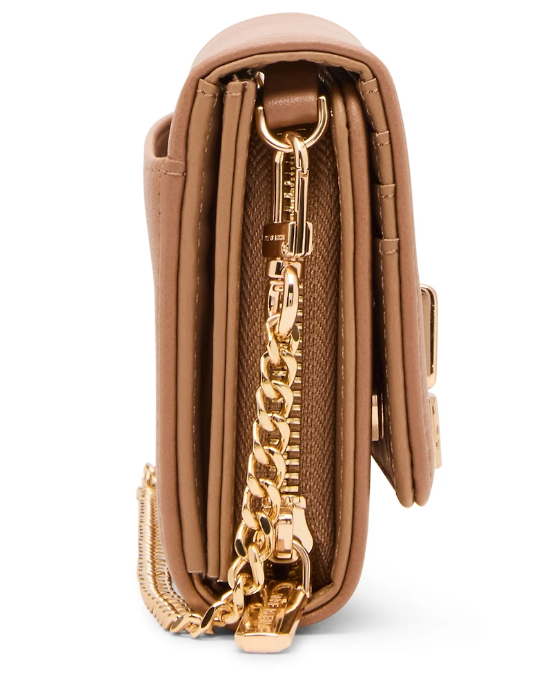 Anne Klein Wallet on Chain with Lock Charm