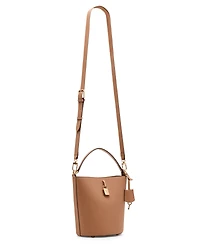 Anne Klein Small Lock Bucket with Convertible Strap