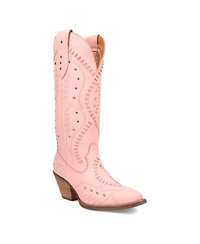 Dingo Women's Pretty 'n Pink Leather Boot