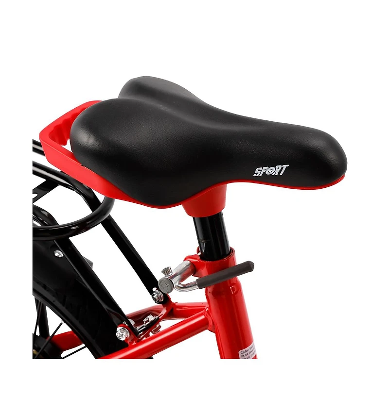 Artudatech 18" Kids Bike for Boys and Girls with auxiliary wheels & Rack