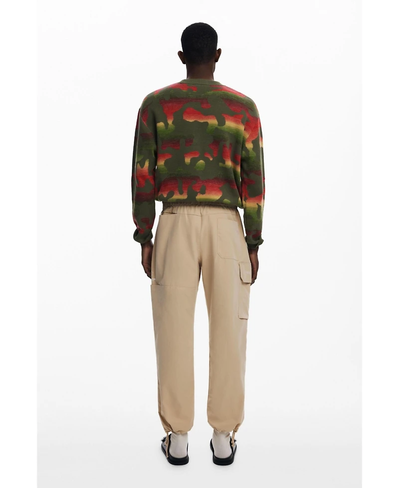 Desigual Men's Adjustable cargo pants